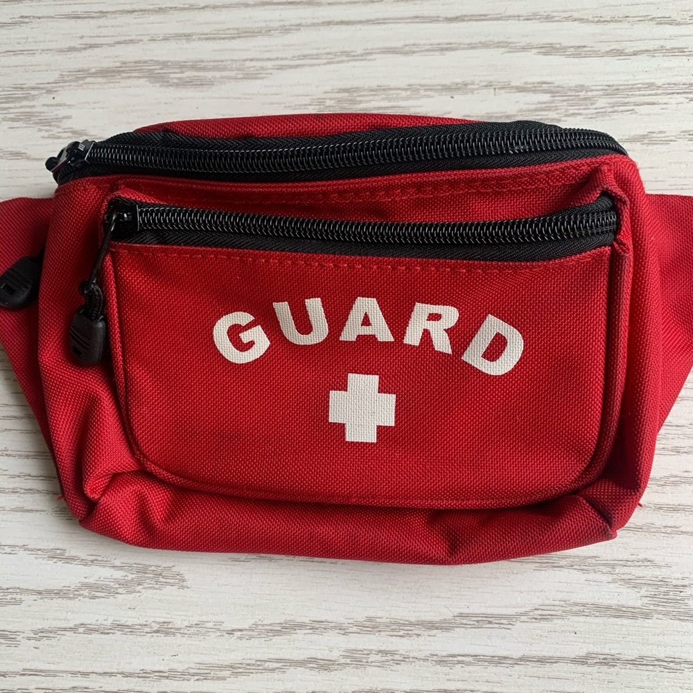 Red Life Guard Fannypack